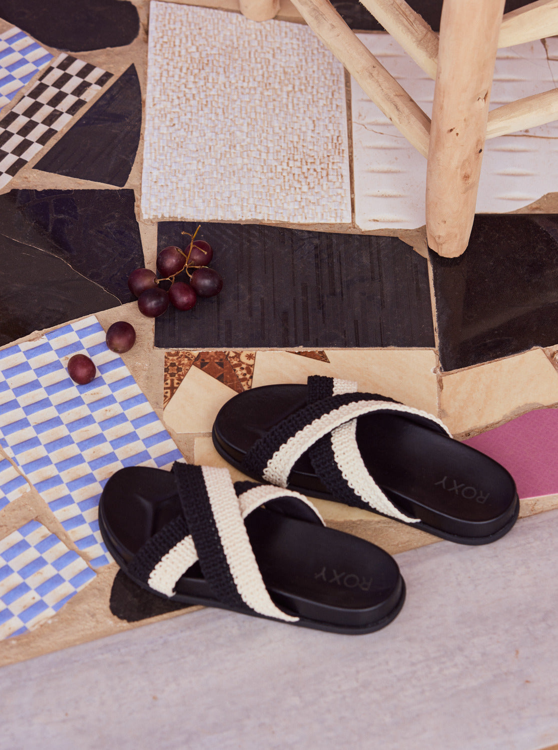 Roxy Syenna - Black/Cream - Star Surf + Skate