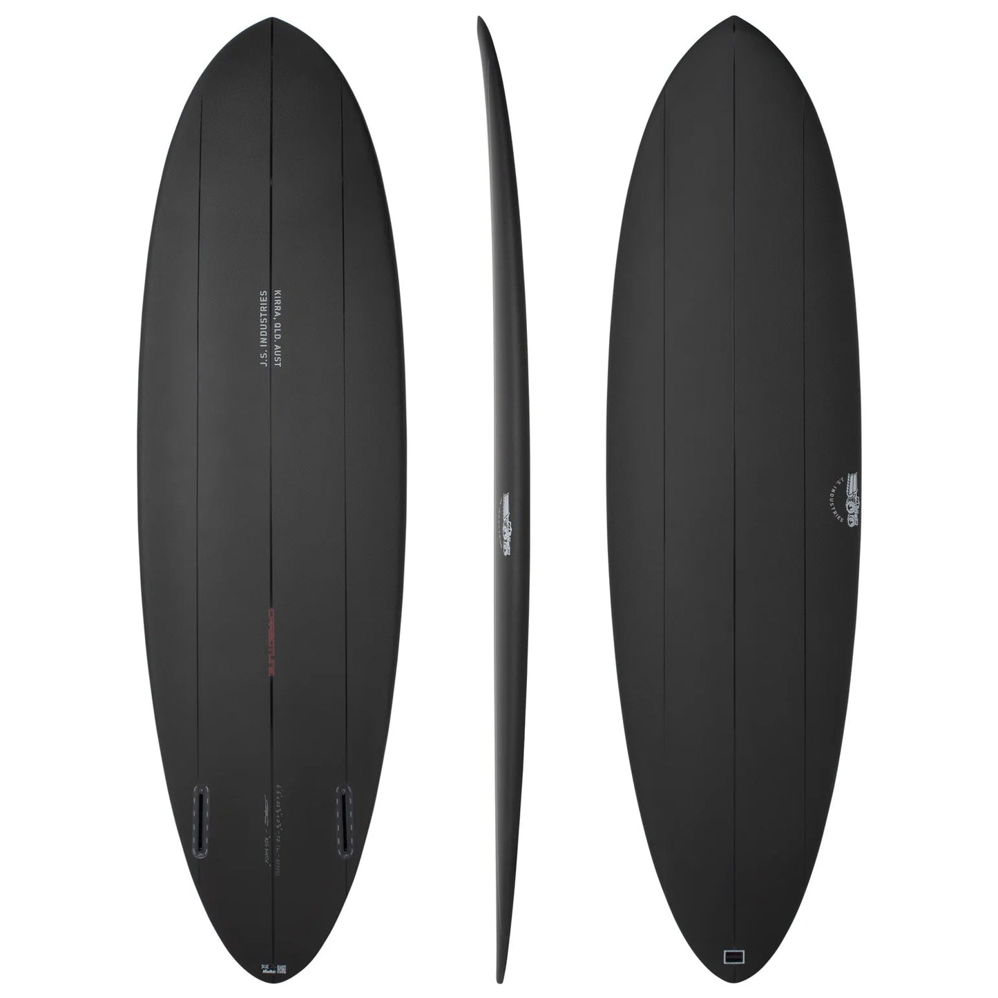 JS Carbotune Big Baron Twin Fin - Star Surf + Skate