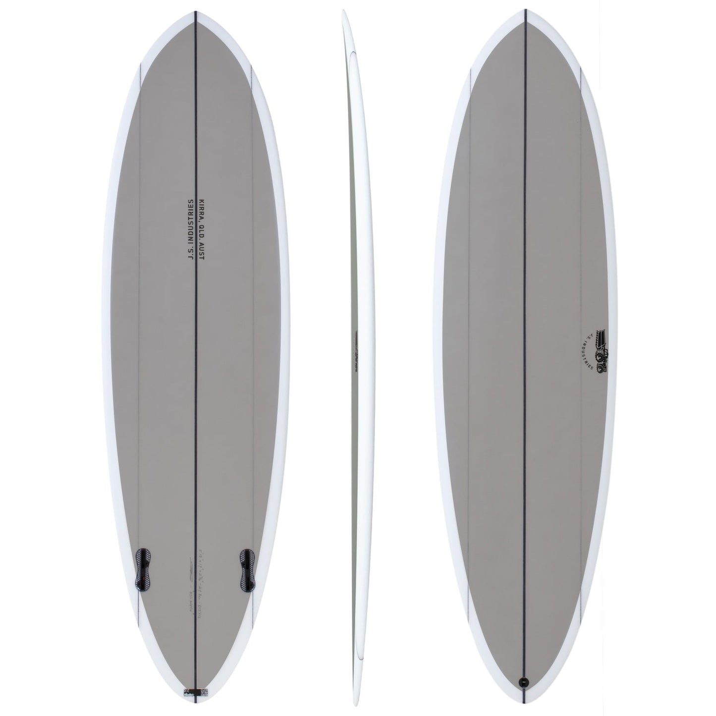JS Big Baron PE Carbon Fusion Twin Fin - Star Surf + Skate