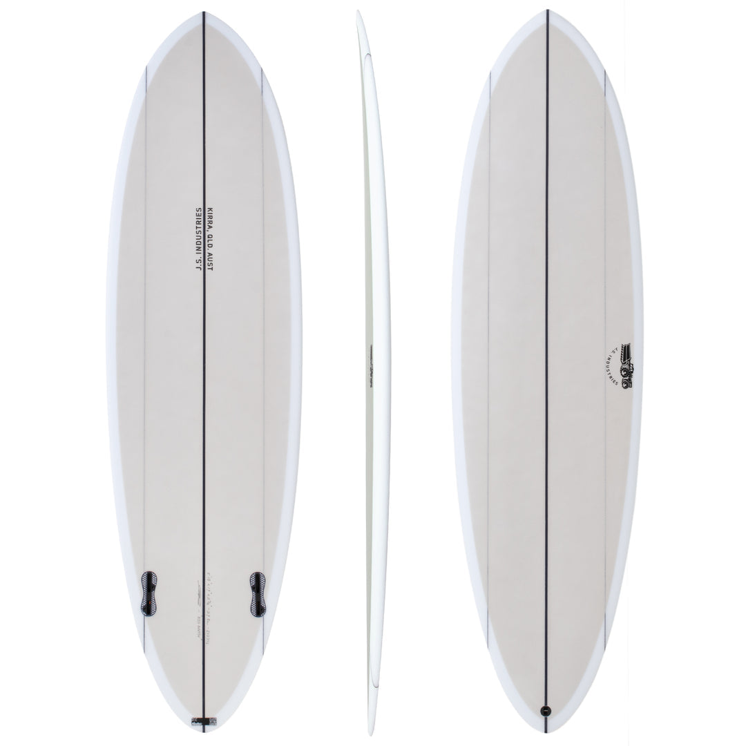 JS Big Baron PE Carbon Fusion Twin Fin - Star Surf + Skate