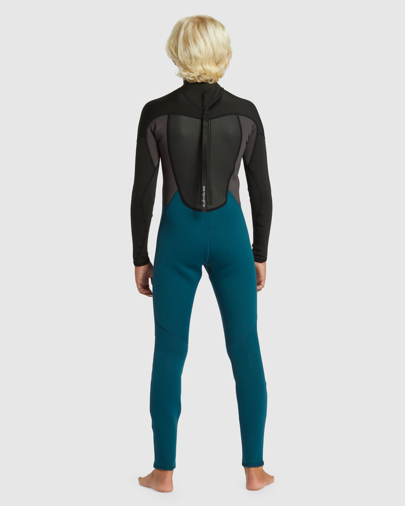 Quiksilver Prologue Kids 3/2mm BZ - Midnight Turquoise - Star Surf + Skate