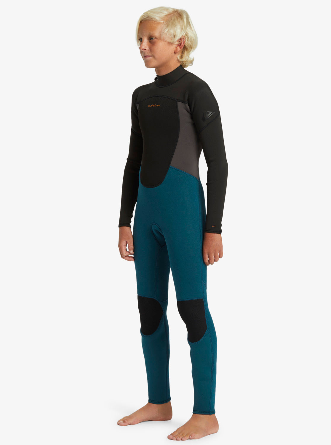 Quiksilver Prologue Boys 3/2mm BZ FLT - Midnight Turquoise - Star Surf + Skate