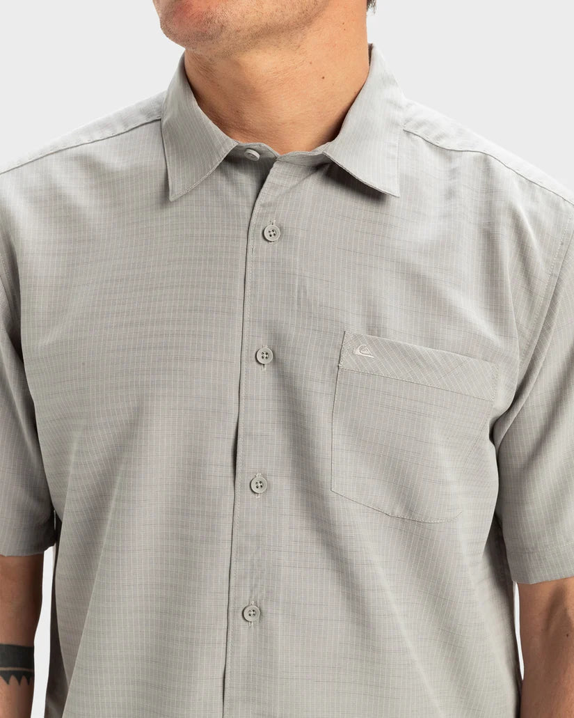 Quiksilver Waterman Centinela Premium Anti-Wrinkle SS Shirt - Flint Gary Centinella - Star Surf + Skate