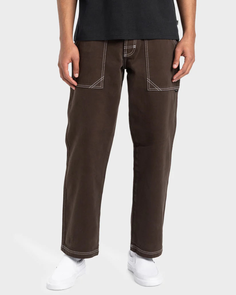 Quiksilver Mercury Denim Pant - Turkish Coffee - Star Surf + Skate