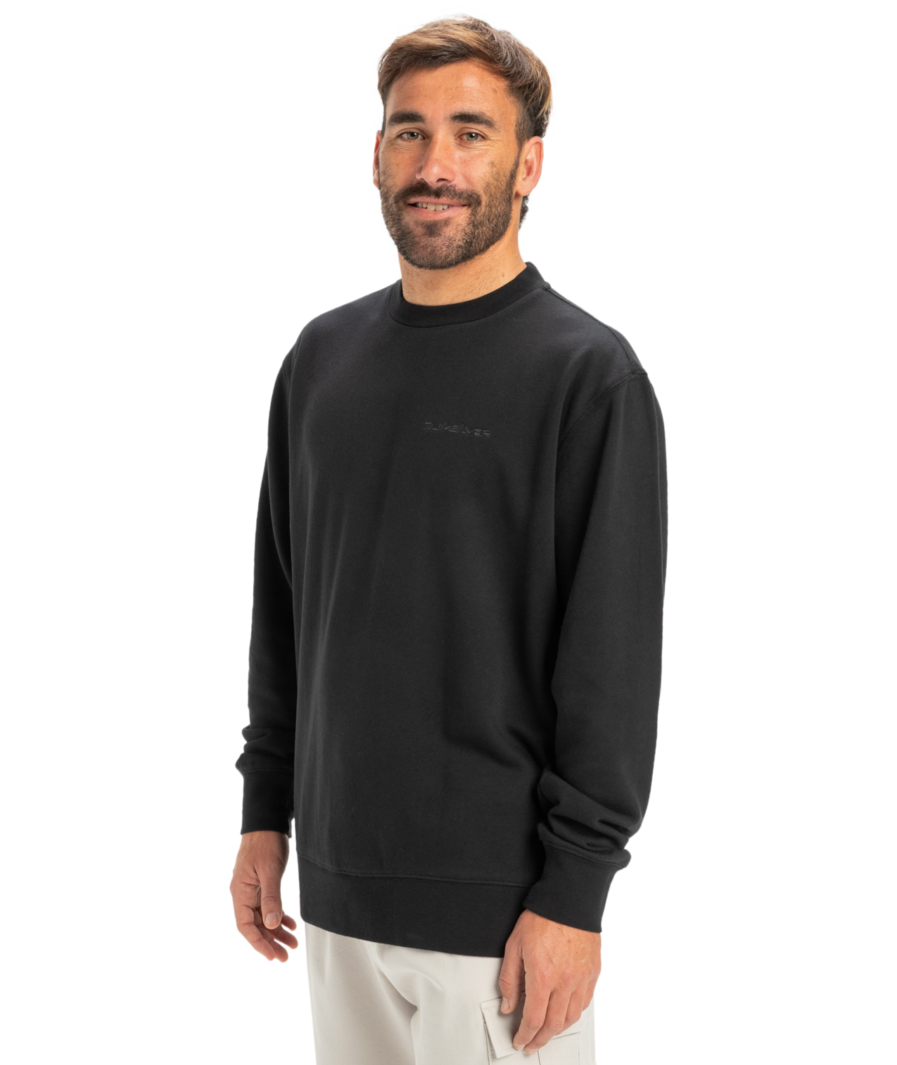 Quiksilver Salt Water Crew - Black - Star Surf + Skate