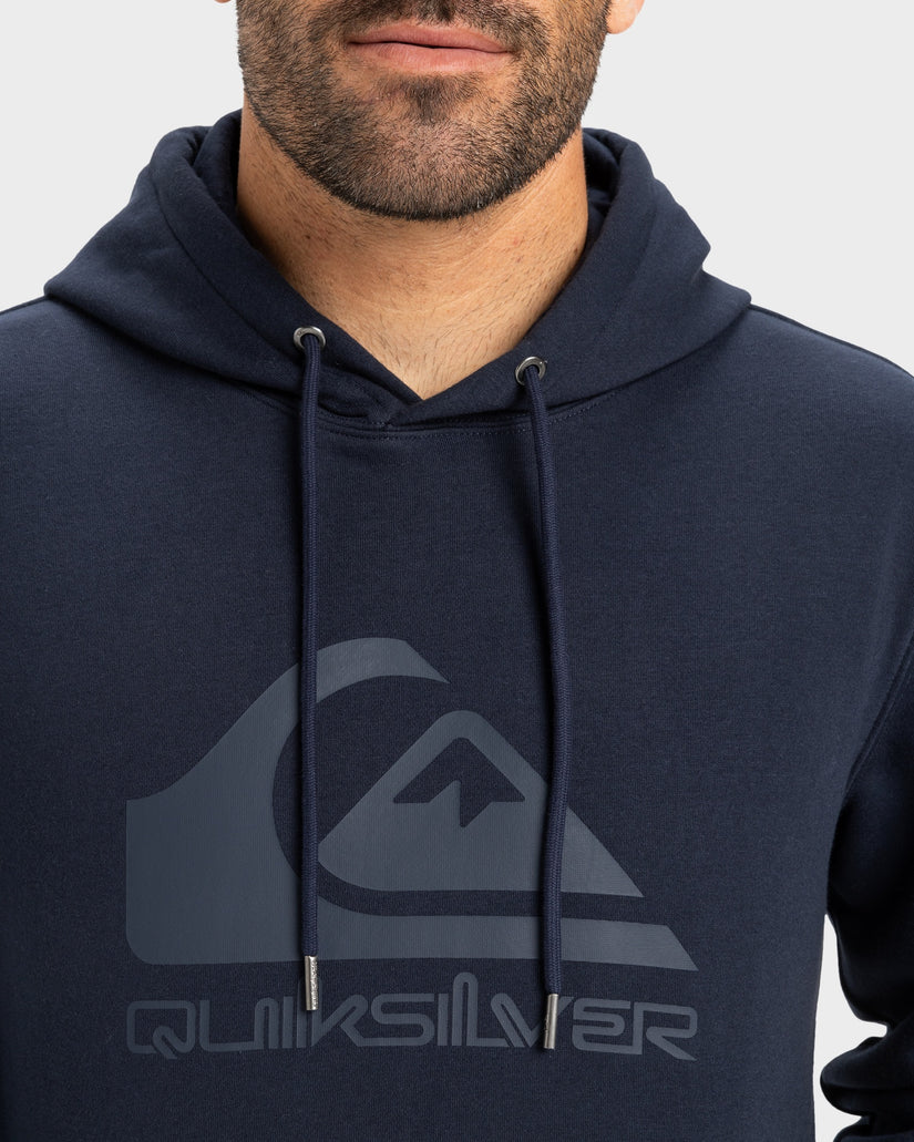 Quiksilver Comp Logo Hoodie - Dark Navy - Star Surf + Skate