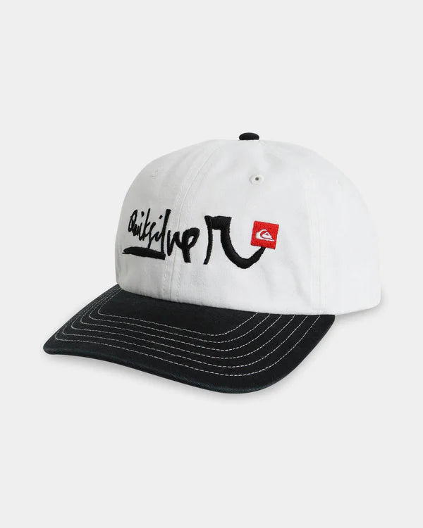 Quiksilver Drifter 6P Young Guns Cap - White