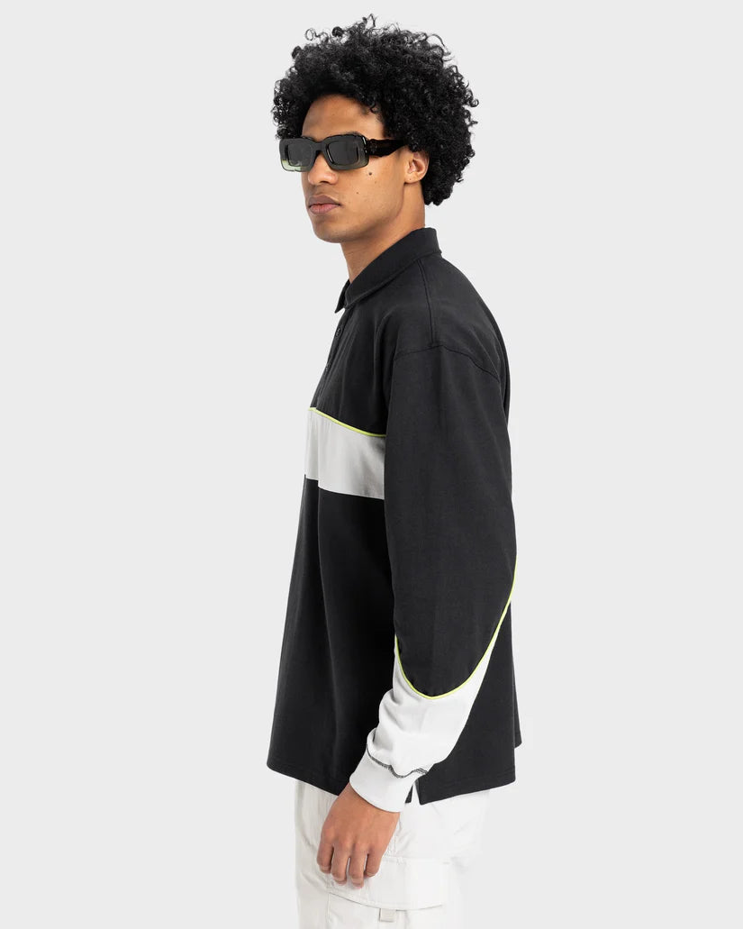 Quiksilver Mercury Rugby - Black - Star Surf + Skate