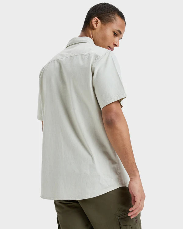 Quiksilver MW Premium Stretch SS Shirt - Moonstruck