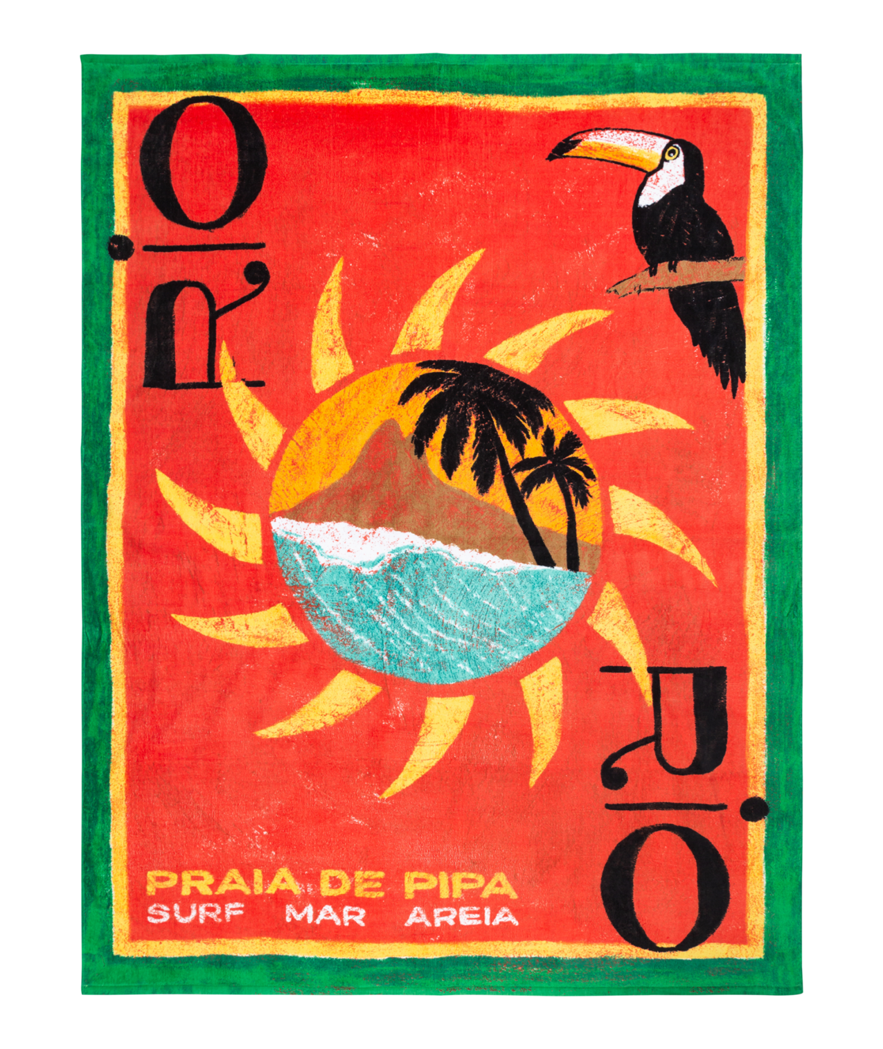 Roxy Atlas Towel - Poppy Red - Star Surf + Skate