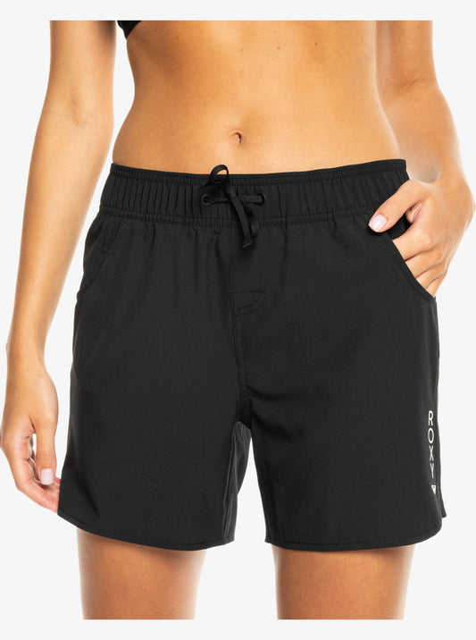 Roxy Wave 5 inch Boardshort - Anthracite - Star Surf + Skate