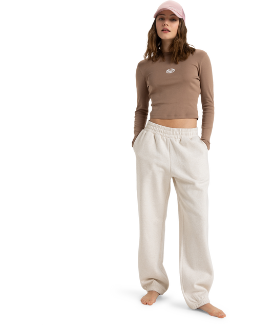 Roxy In Morning Sunrise Trackpant - Oatmeal Heather - Star Surf + Skate