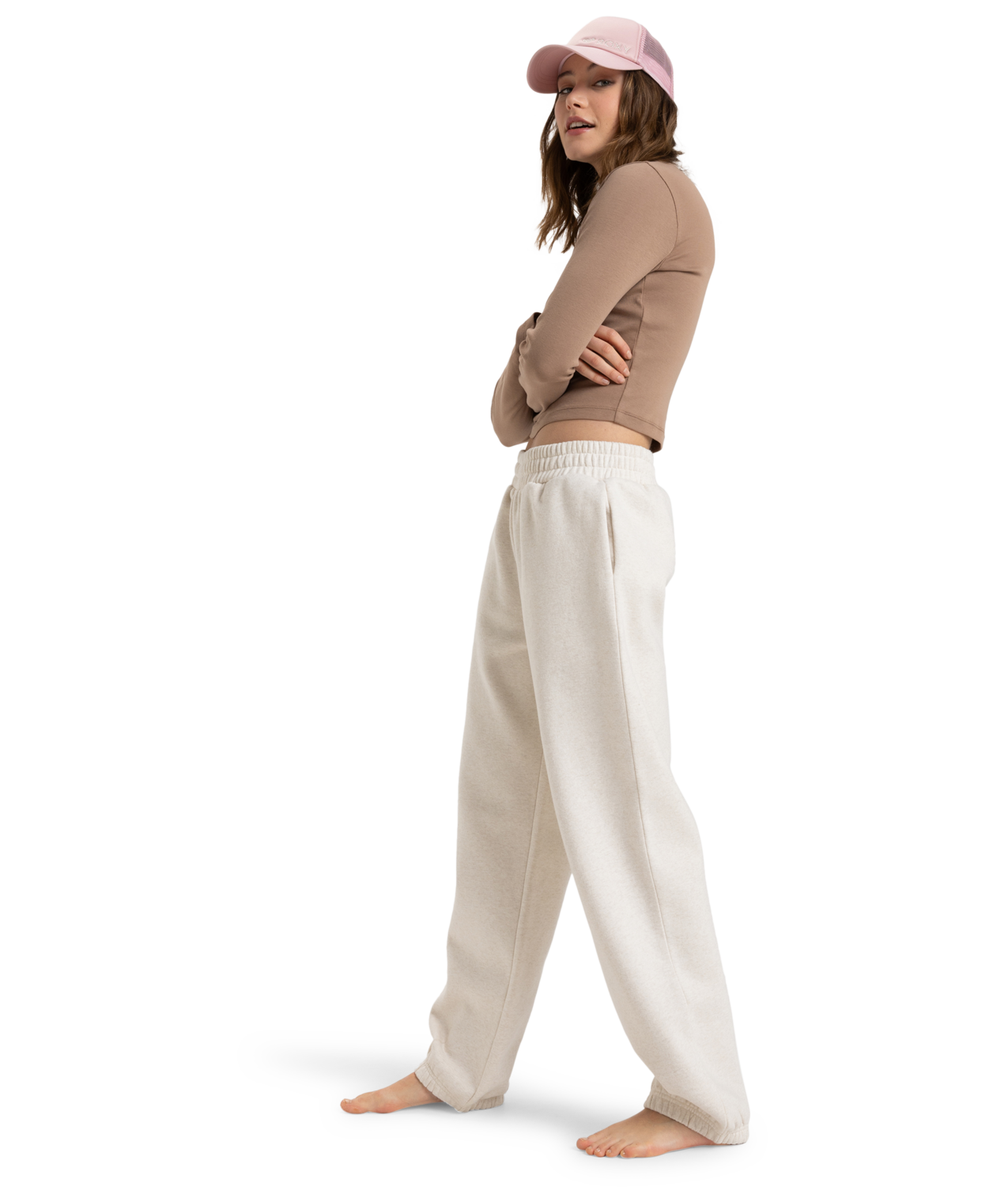 Roxy In Morning Sunrise Trackpant - Oatmeal Heather - Star Surf + Skate