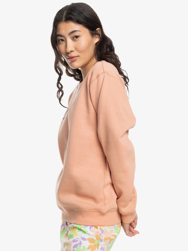 Roxy Surf Stoked Crew Brushed B - Cafe Creme - Star Surf + Skate