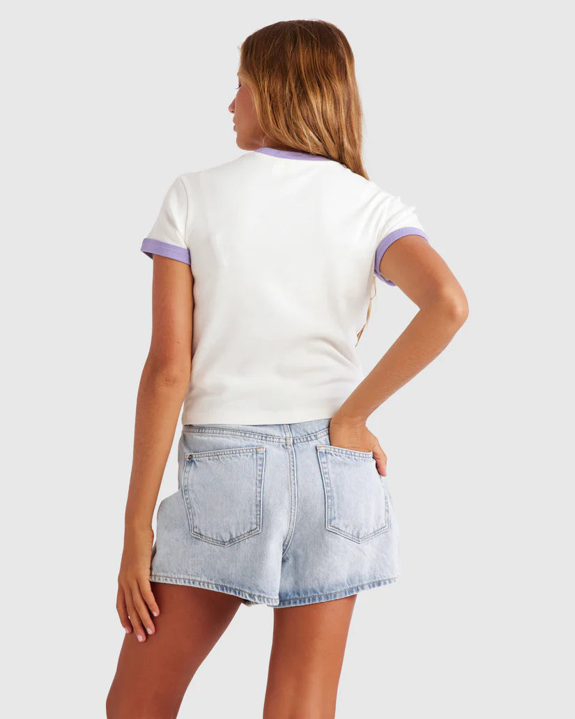 Roxy Paradise Baby Tee - Egret - Star Surf + Skate
