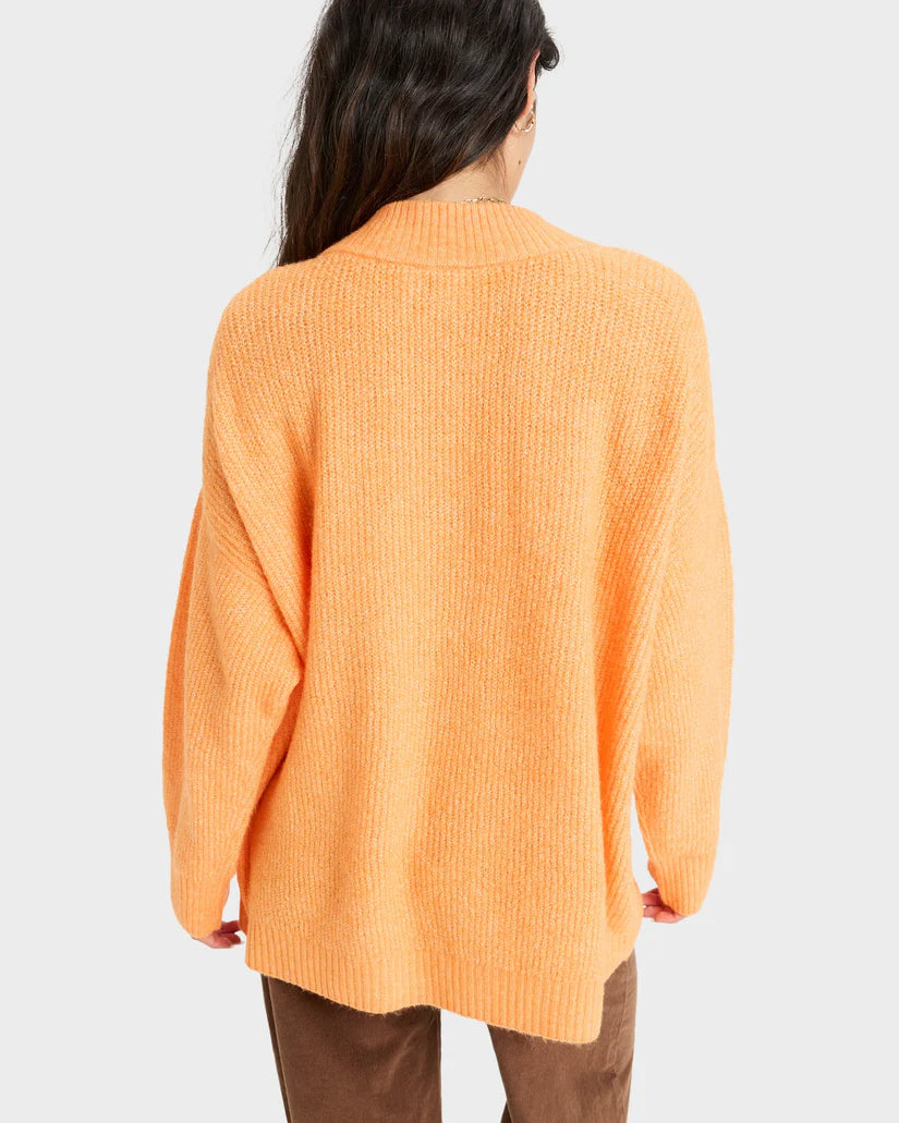 Roxy Little Dume Sweater - Nectarine