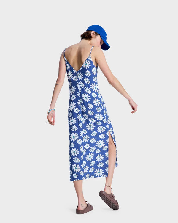Roxy Stay Sunny Slip Dress - Coconut Milk Flower Soul