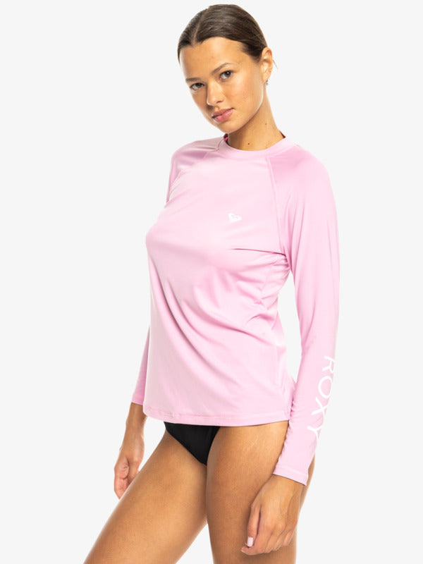 Roxy Essentials LS Lycra - Lilac Chiffon - Star Surf + Skate