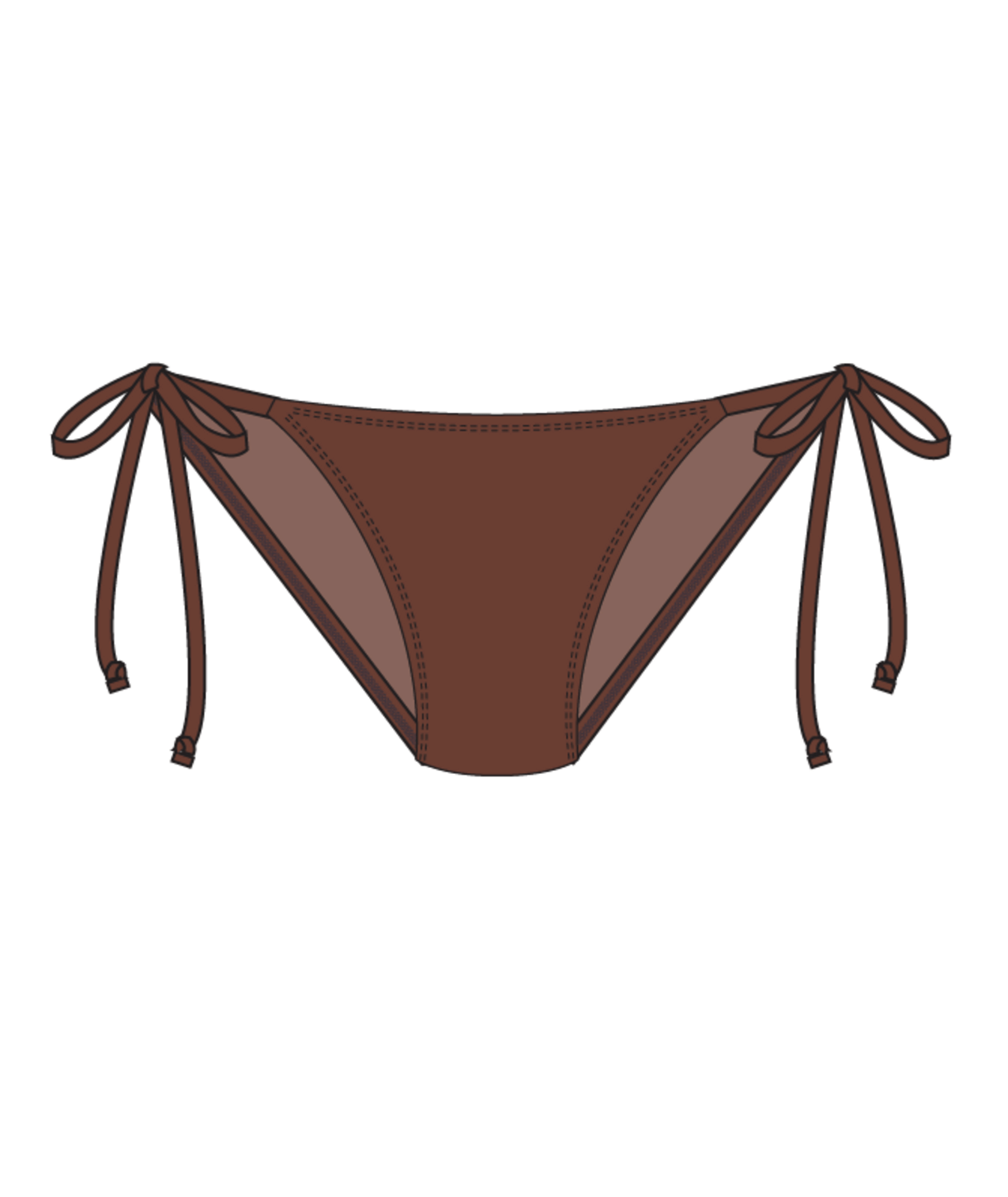 Roxy SD Beach Classics Bikini TS Bottom - Cappuccino - Star Surf + Skate