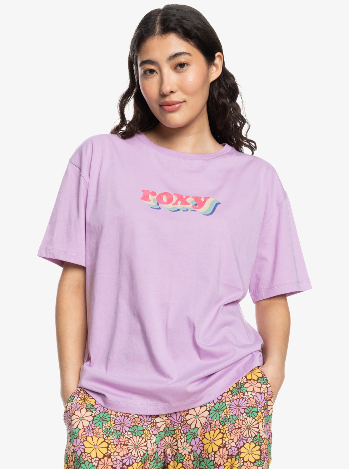 Roxy Sand Under The Sky SS Tee - Crocus Petal - Star Surf + Skate