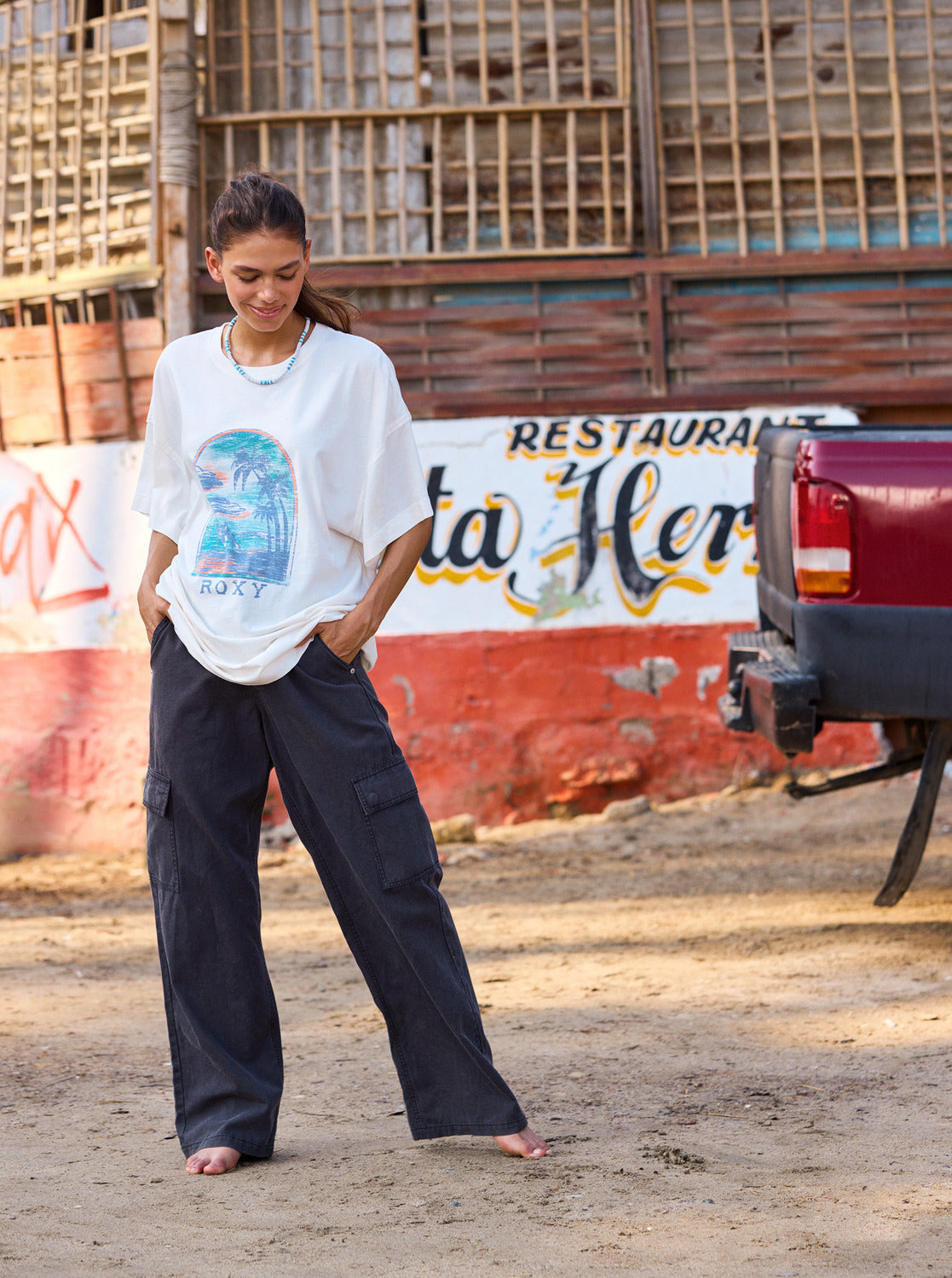 Roxy Sweeter Sun B - Egret - Star Surf + Skate