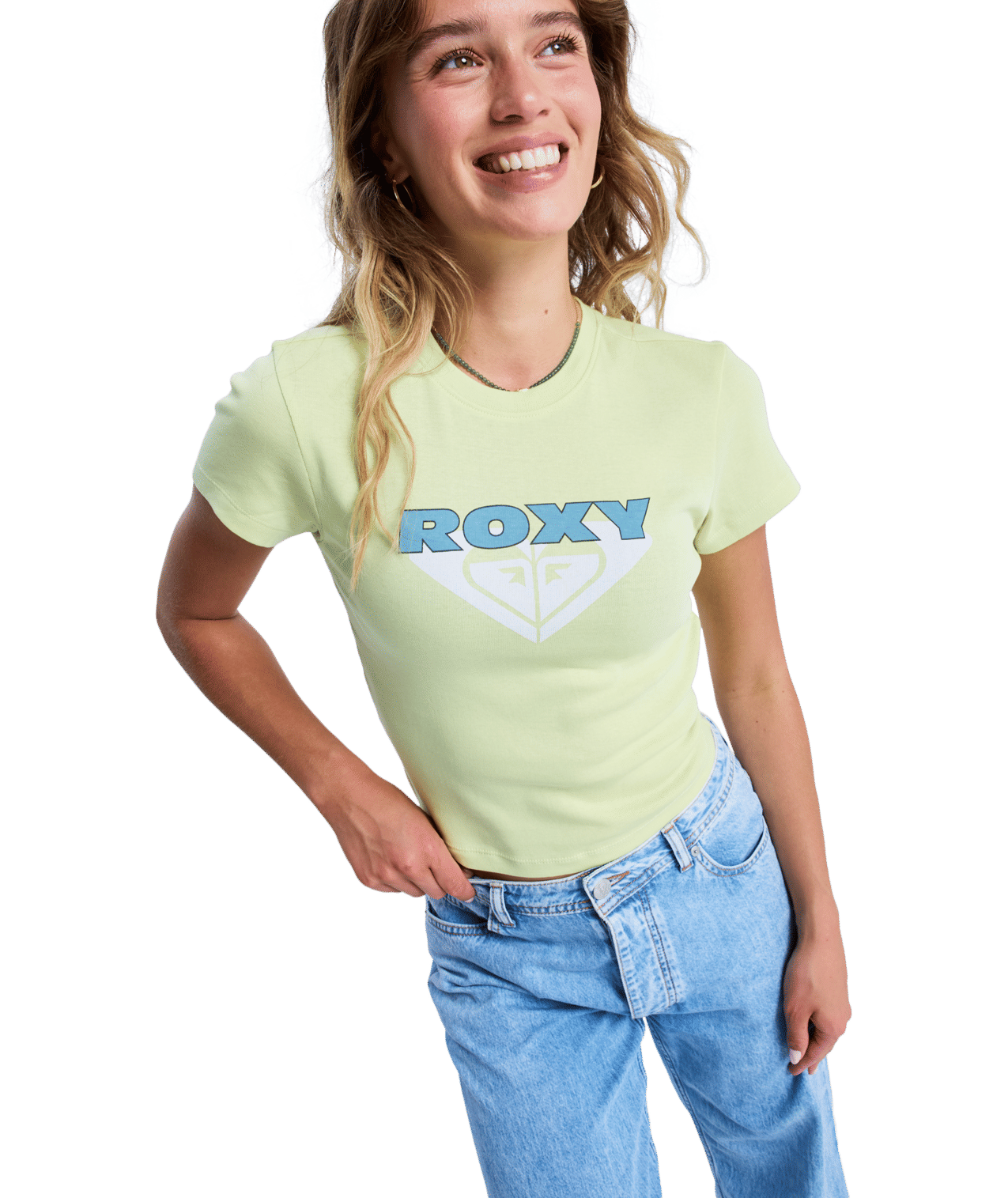 Roxy Beach Love SS Tee - Lime Sherbet - Star Surf + Skate
