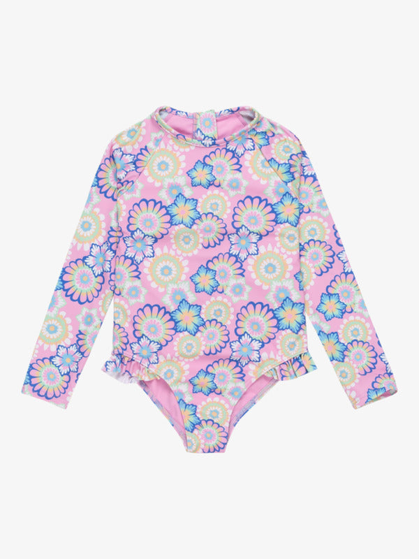 Roxy Flower Party Onesie - Lilac Chiffon Flower Party - Star Surf + Skate