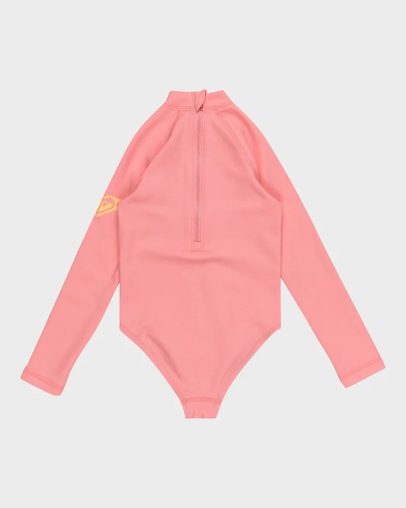 Roxy Toddler Heater LS Onsie - Plumeria - Star Surf + Skate