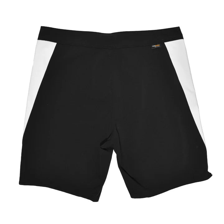 Florence Marine X F1 Burgee Cordura Boardshort - Black White - Star Surf + Skate