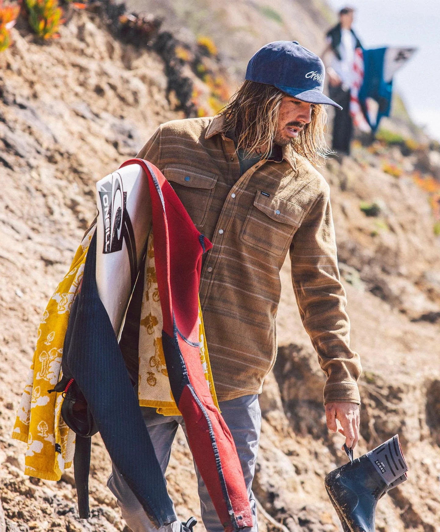 O'Neill Davies Flannel - Graphite - Star Surf + Skate