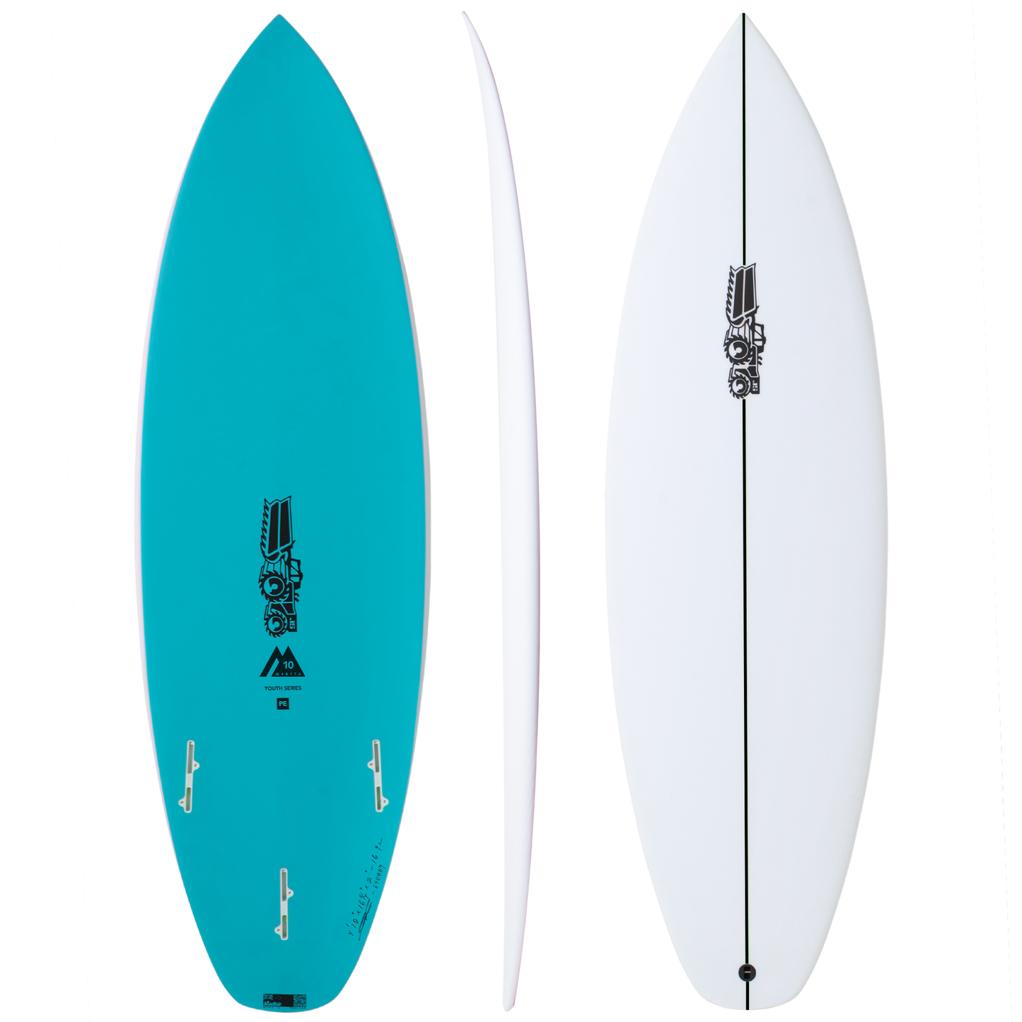 JS PE Youth Monsta 10 Squash Tail - Star Surf + Skate