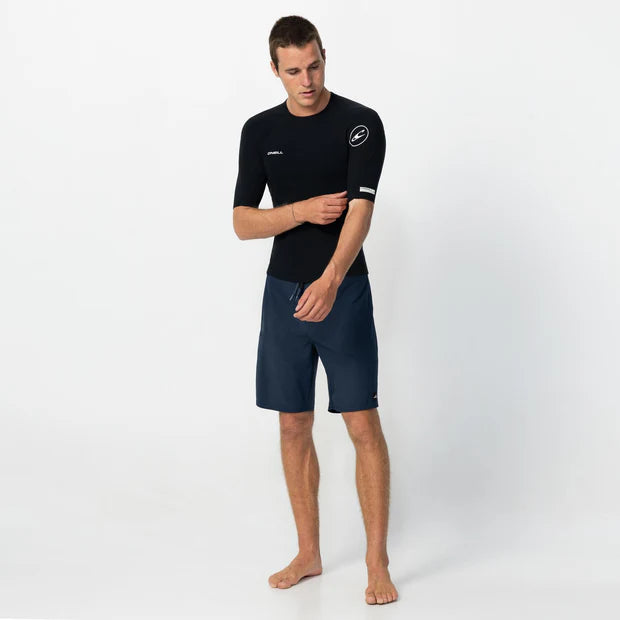 O'Neill Reactor 2 S/S Crew 1.5mm - Black/Black/Black