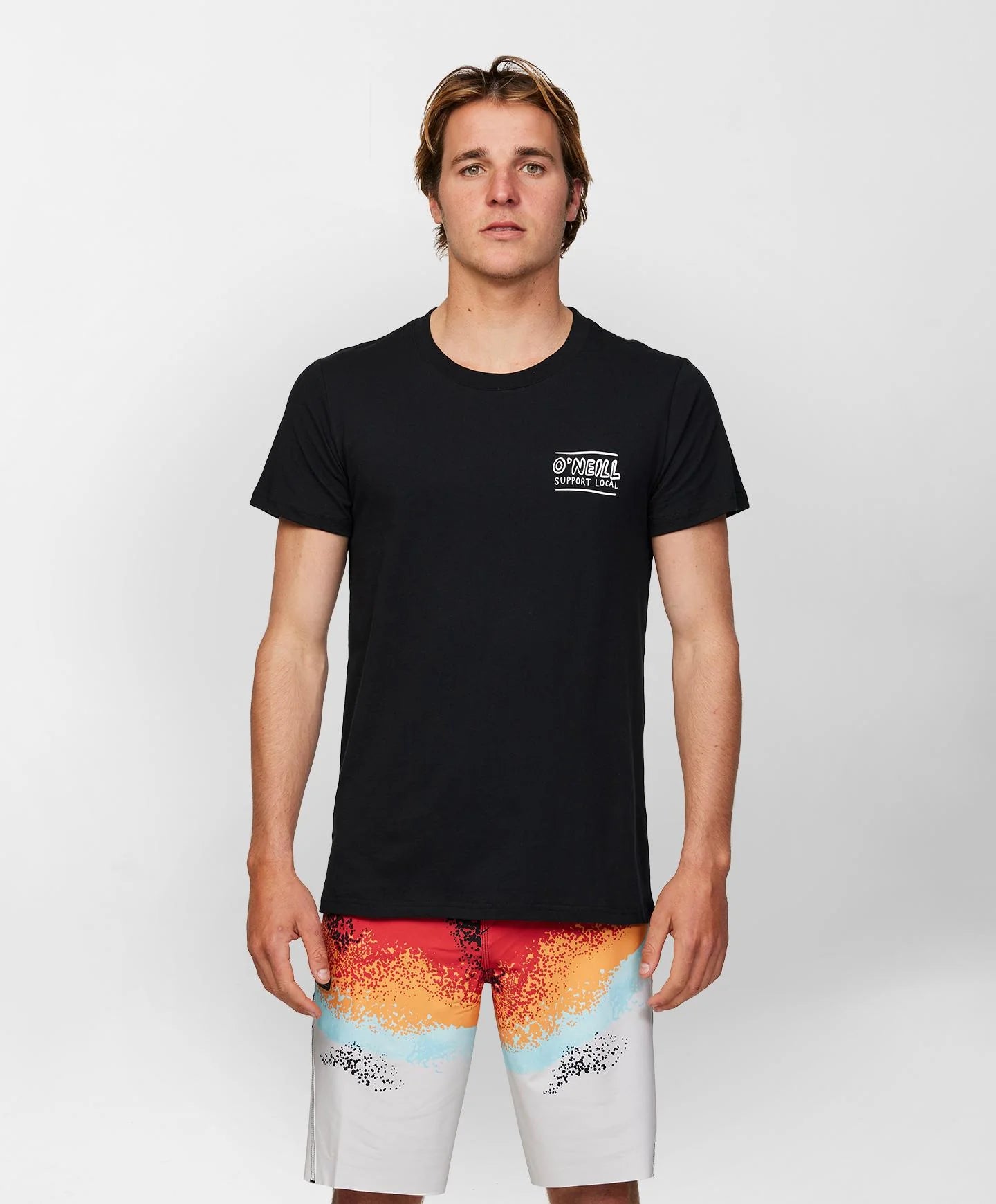 O'Neill Support Local SS Tee - Black - Star Surf + Skate