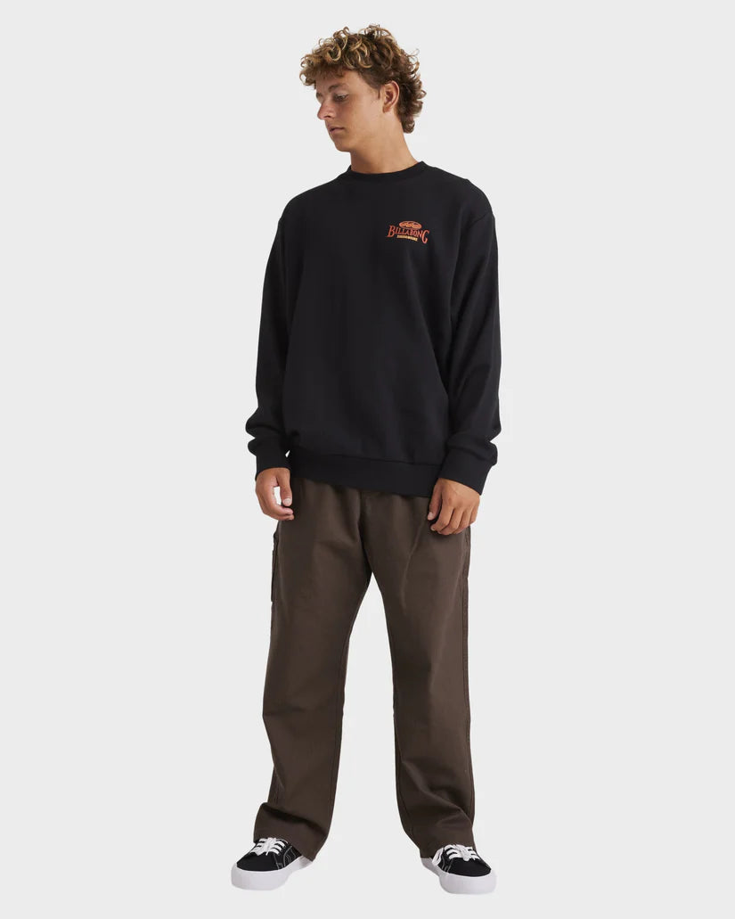 Billabong Bong Years Crew - Black - Star Surf + Skate