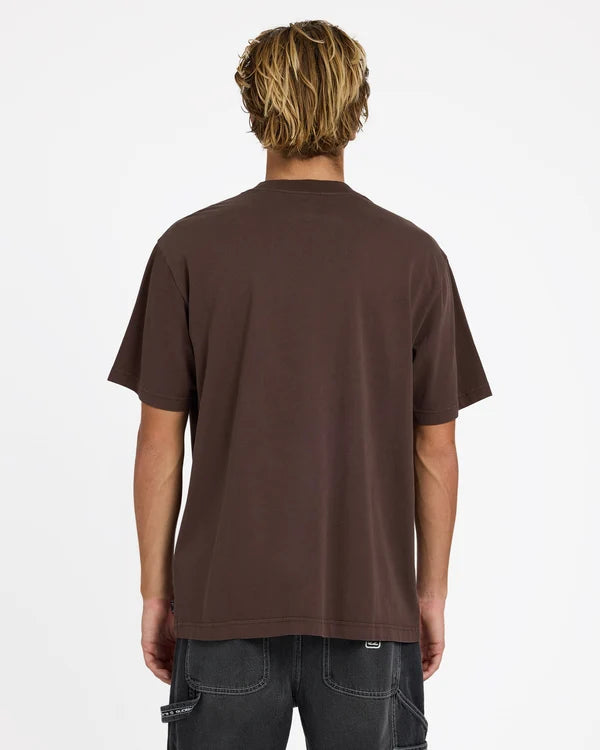 Billabong Premium Wave Wash SS Tee - Chocolate