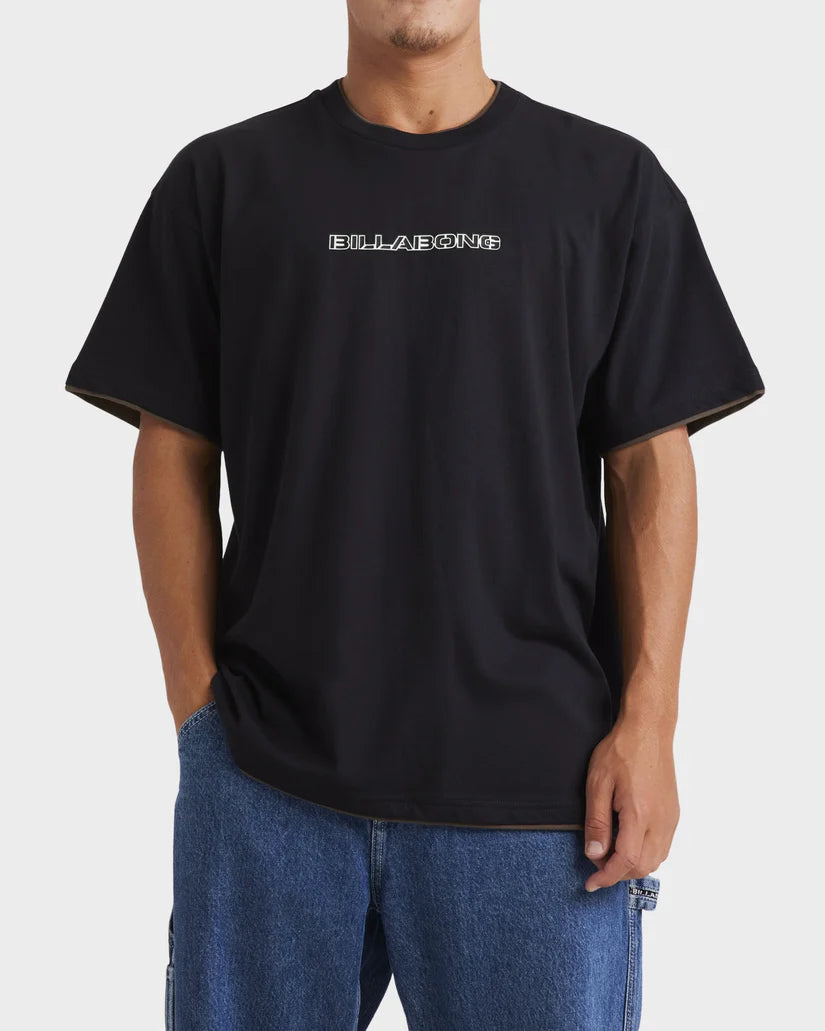 Billabong Tipper OG SS Tee - Black - Star Surf + Skate
