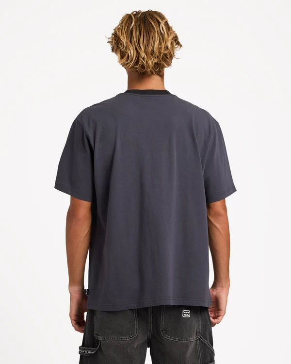 Billabong Panel SS Tee - Aged Indigo