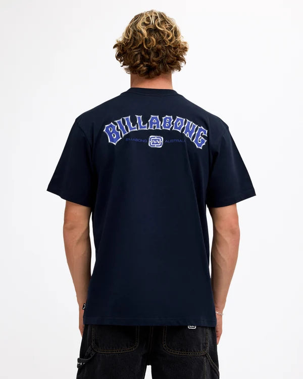 Billabong Chrome Arch SS Tee - Navy