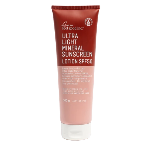 We Are Feel Good Inc Ultra Light Mineral Sunscreen Lotion SPF50 - 300g