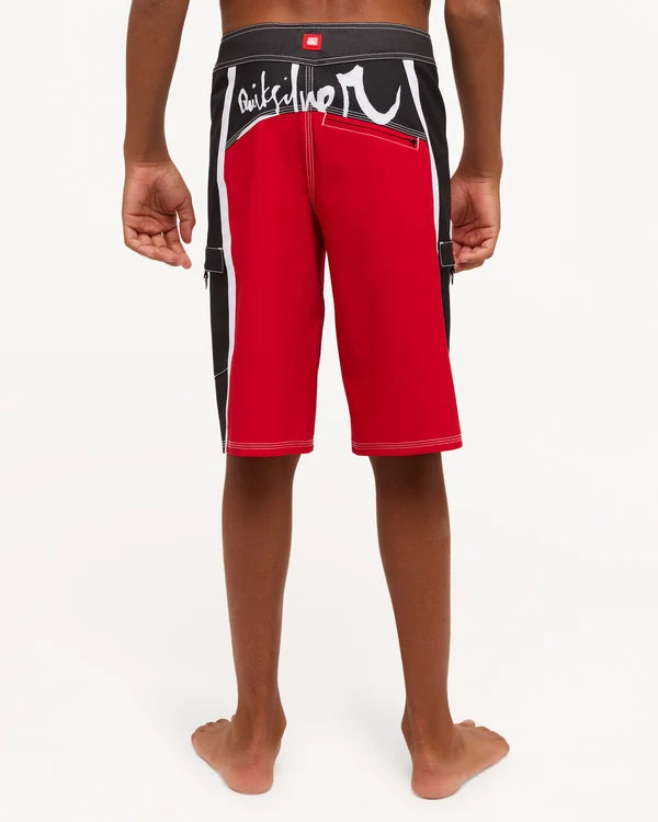 Quiksilver Eliminator Youth 19 Boardshort - Salsa