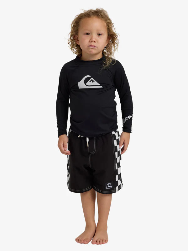 Quiksilver All Time LS Boy ID - Black