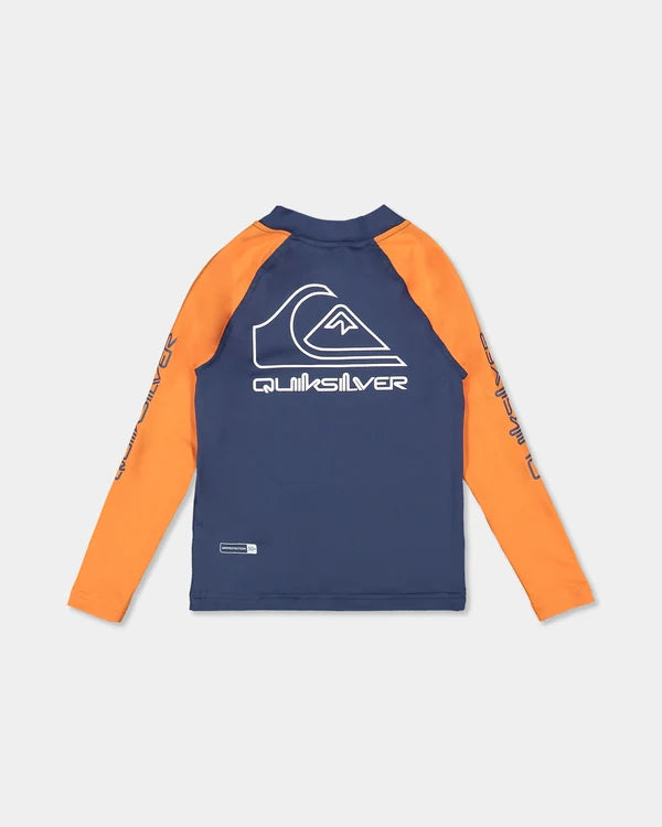 Quiksilver On Tour LS Boy ID - Jaffa Orange
