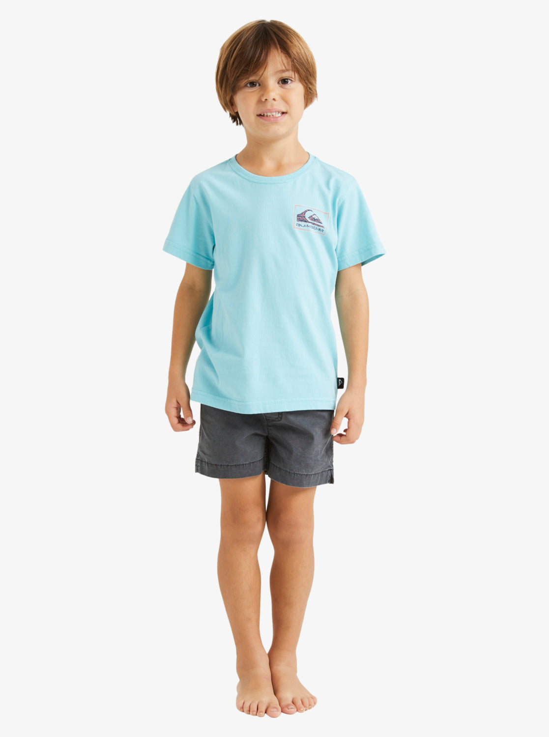 Quiksilver Surf Safari Toddlers SS Tee - Marine Blue - Star Surf + Skate