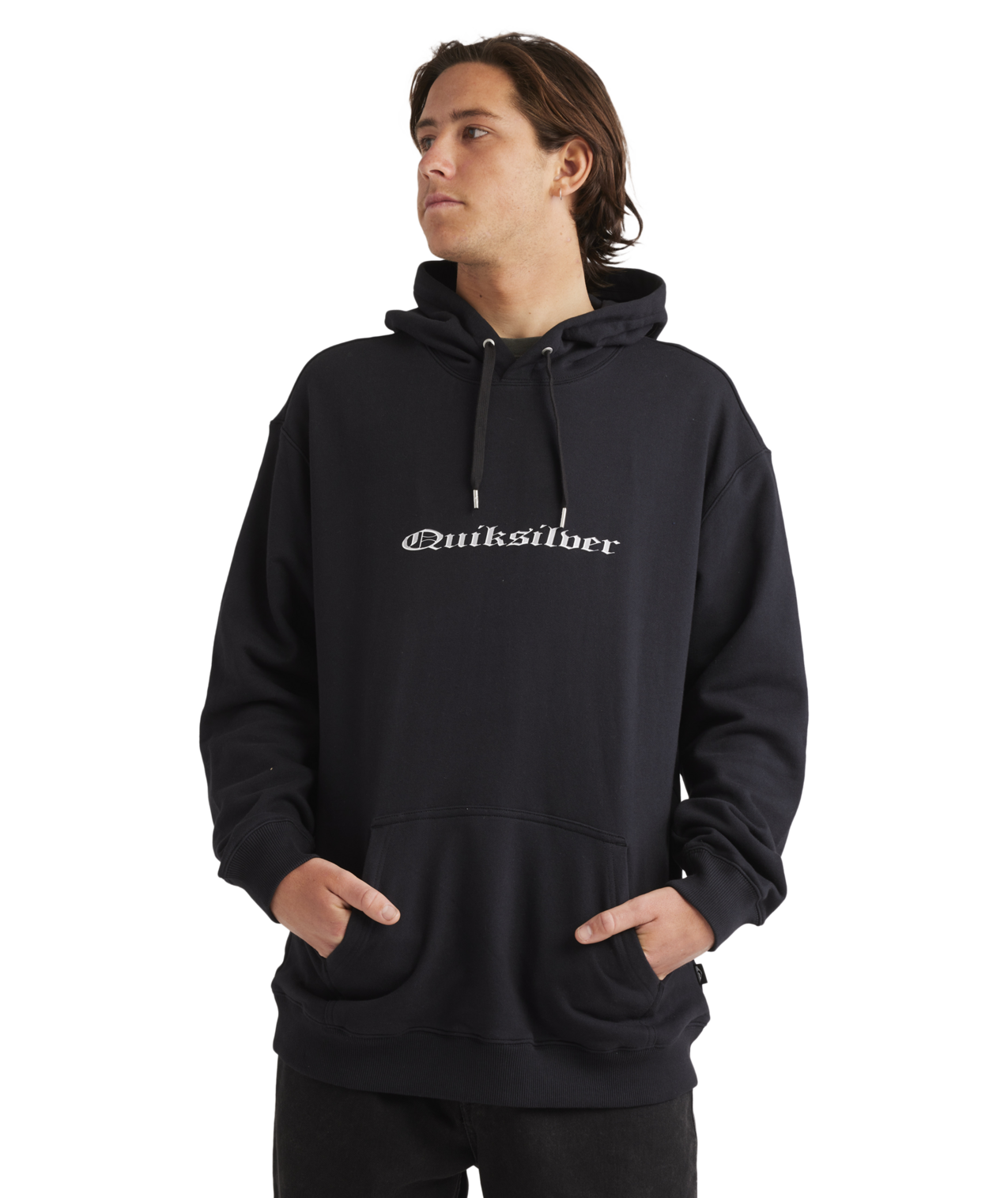 Quiksilver Mercury Chrome Hood - Black - Star Surf + Skate