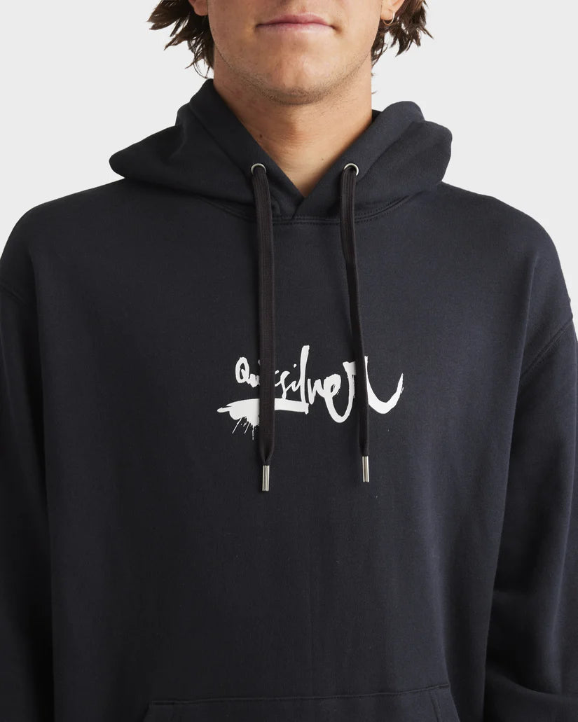 Quiksilver DNA Impaired Logo Hoodie - Black - Star Surf + Skate