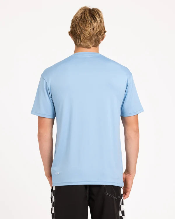 Quiksilver Solid Streak Tee SS ID - Faded Denim