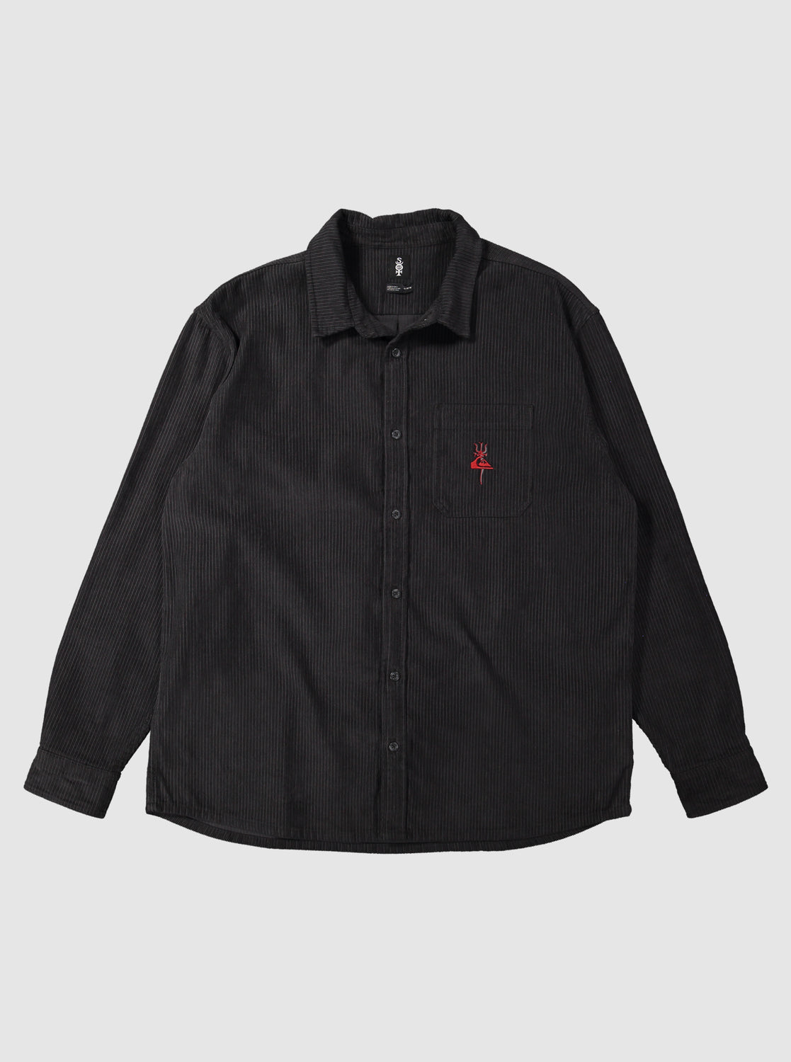 Quiksilver Tridagger Cord Shirt - Star Surf + Skate