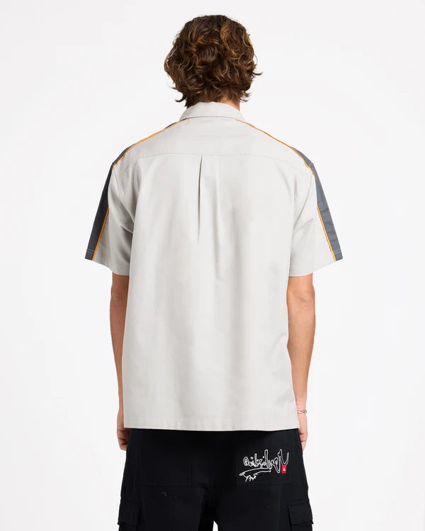 Quiksilver Genetic SS Shirt - Gray Violet