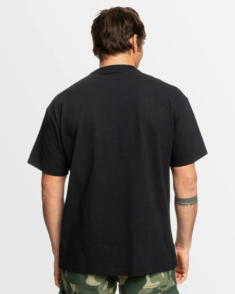 Quiksilver High Rise SS Tee - Black - Star Surf + Skate