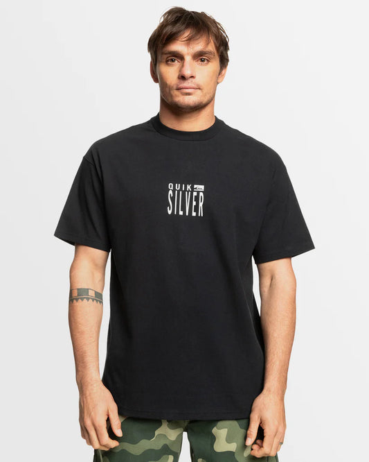 Quiksilver High Rise SS Tee - Black - Star Surf + Skate